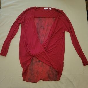 NY&CO Plunge Neck Top